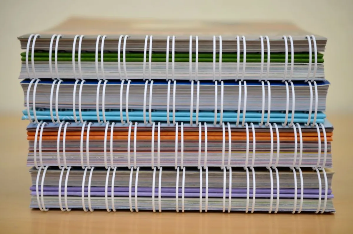 books notebook