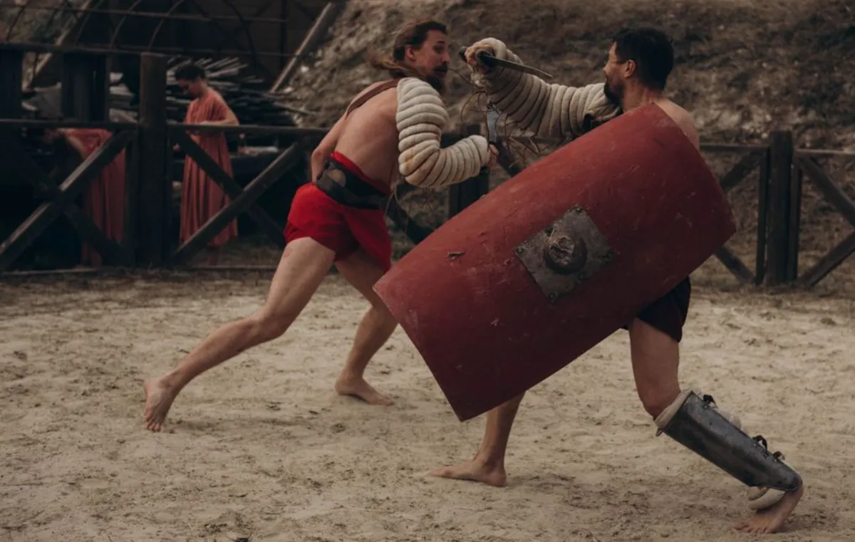 Roman battle