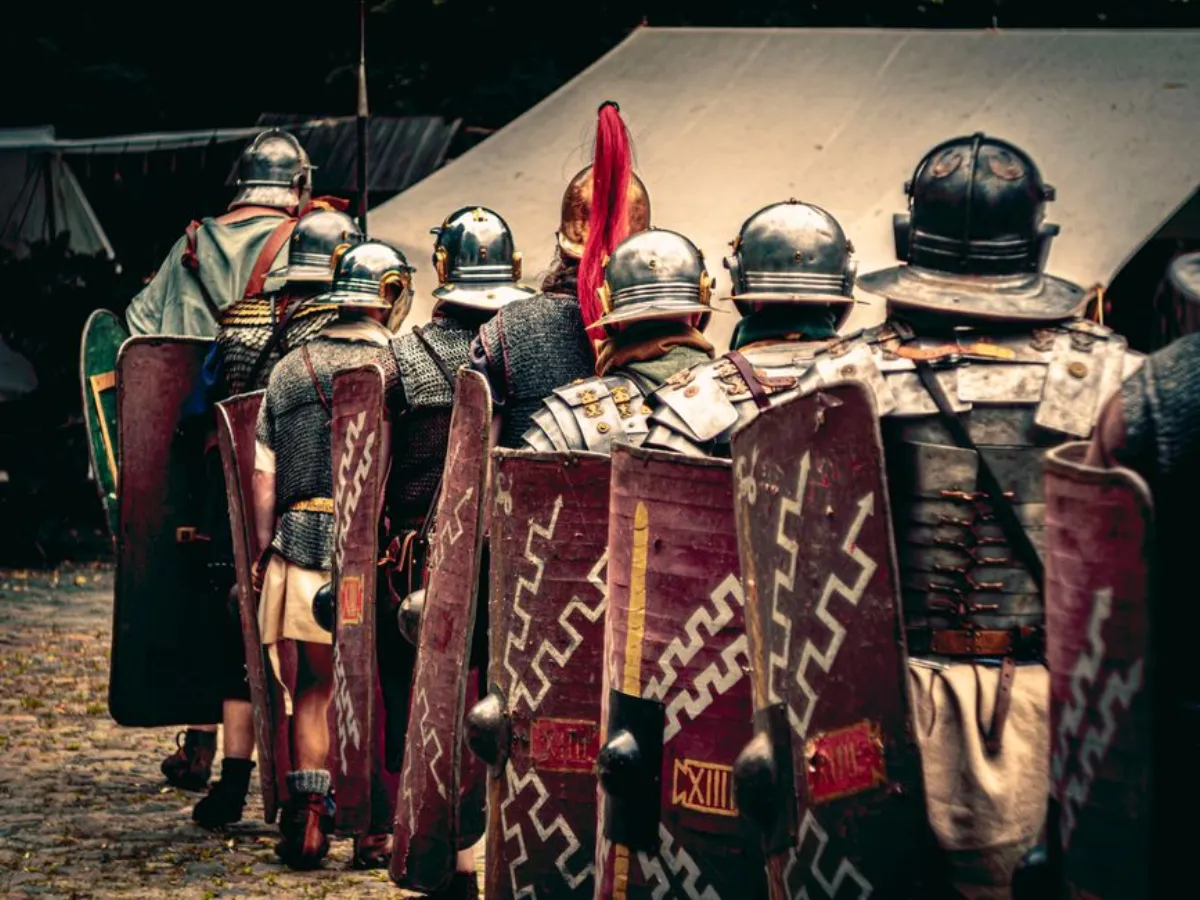Roman battle
