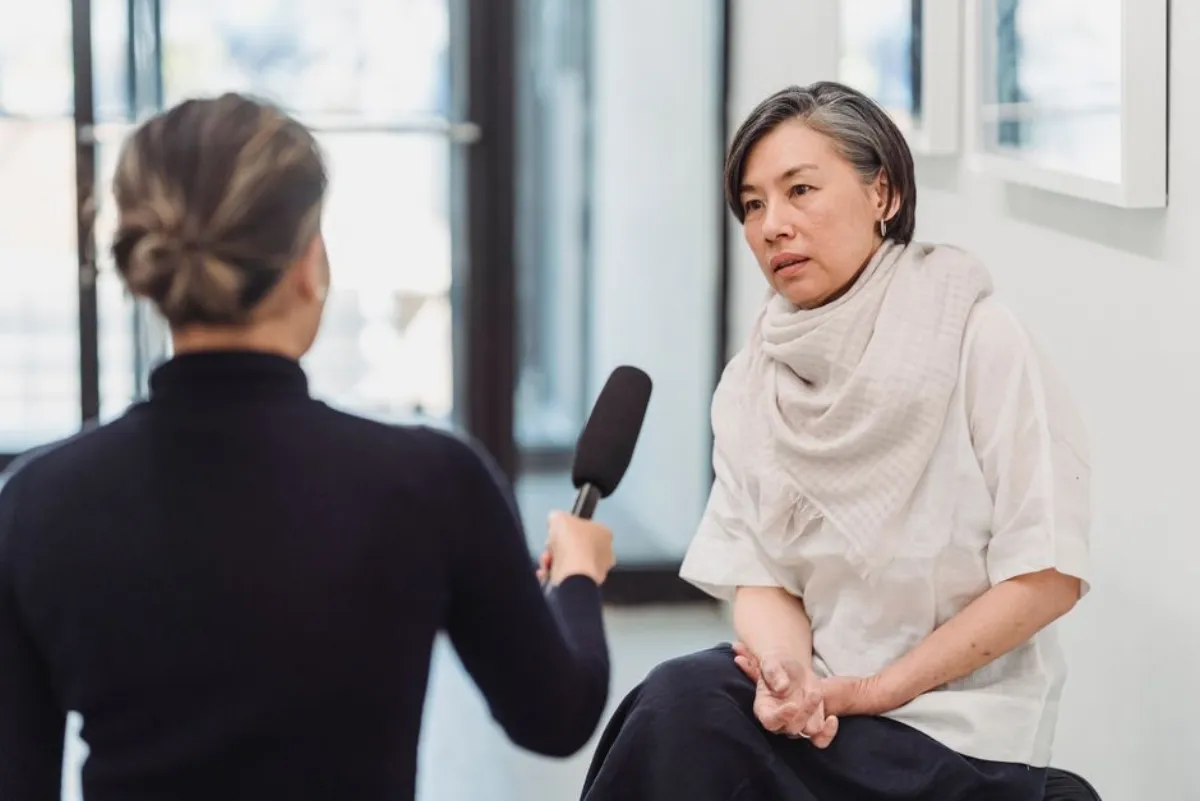 media interview